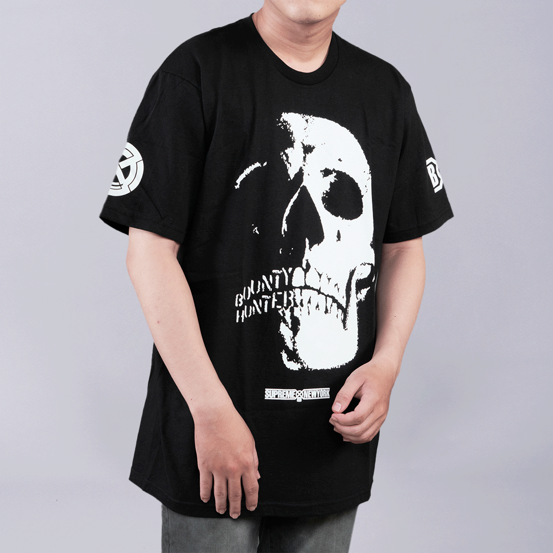 Supreme Bounty Hunter Skulls Tee Black | HM8Store