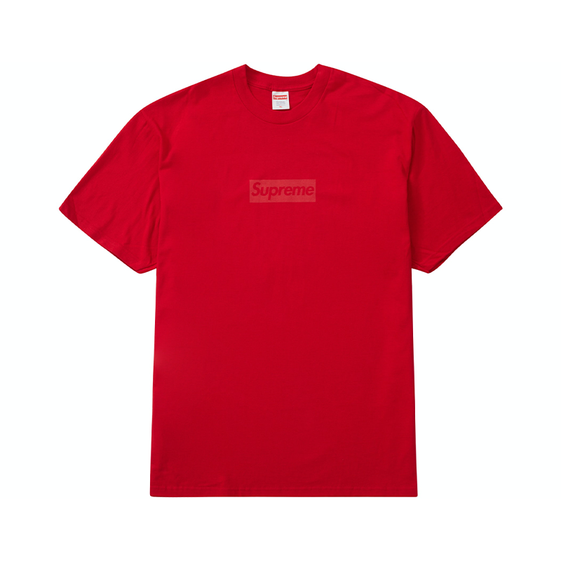 Supreme hot sale tee red