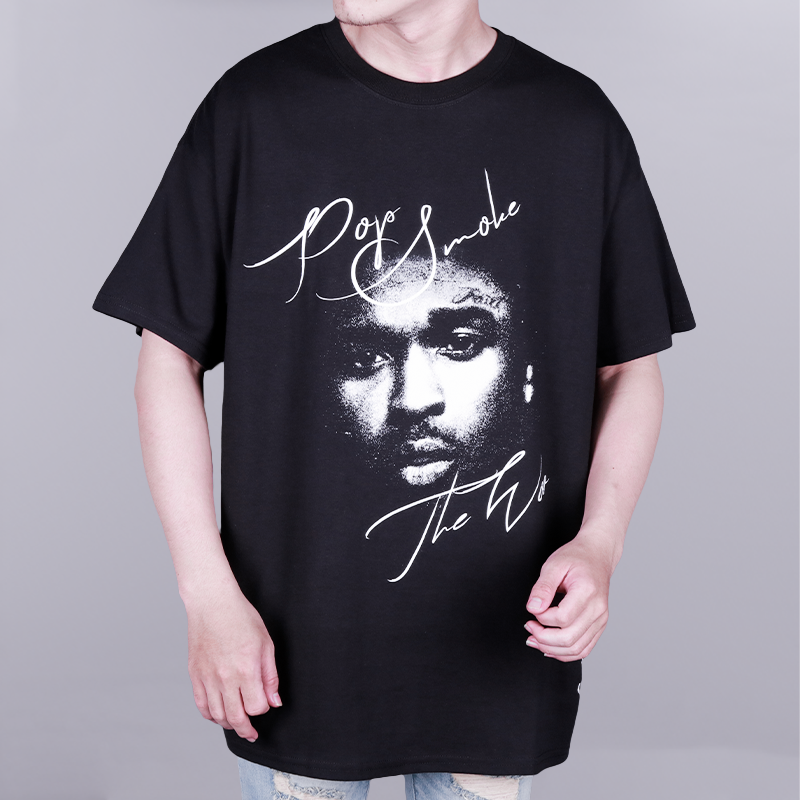Vlone x Pop Smoke Faith Tee Black | HM8Store
