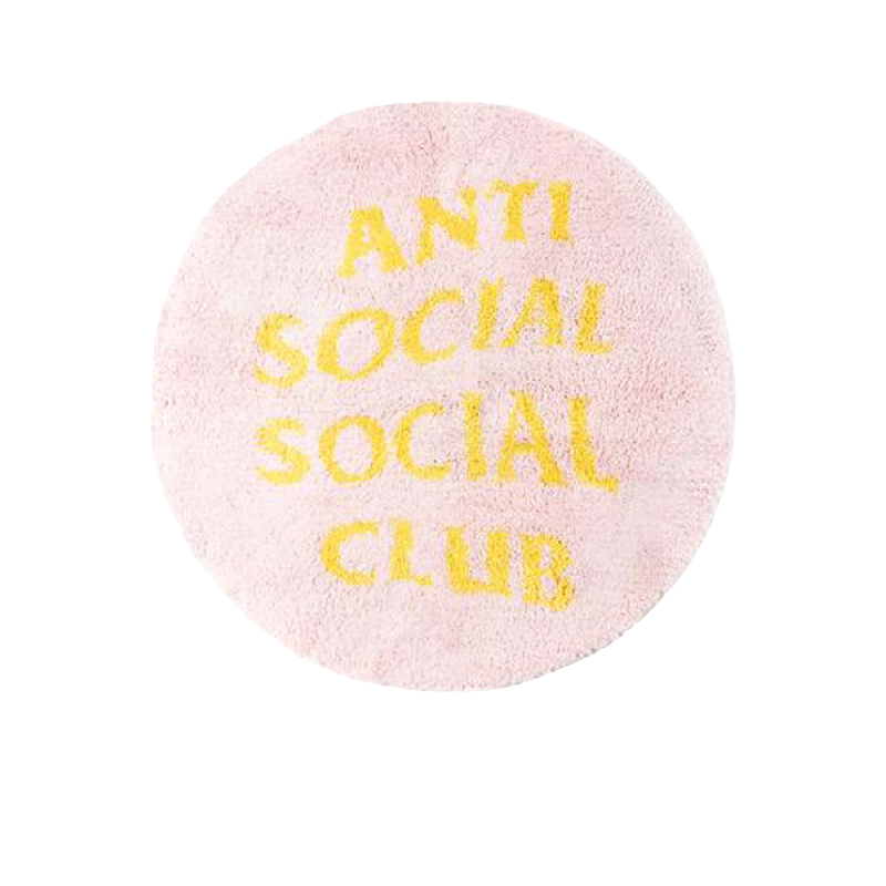 ラグ/マット 'Anti Social Social Club'NO SHOES INSIDE RUG