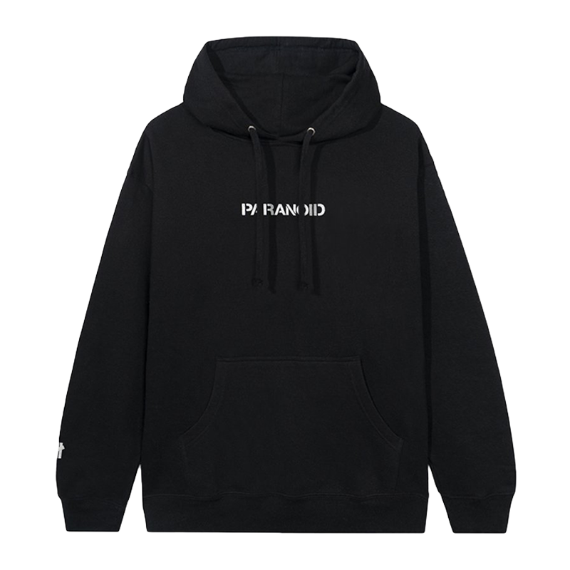 ASSC x Undefeated Paranoid Hoodie Black | HM8Store