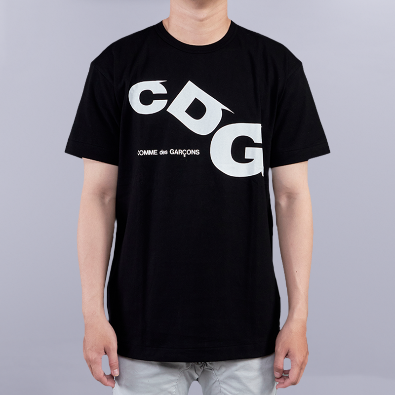 Cdg logo clearance tee