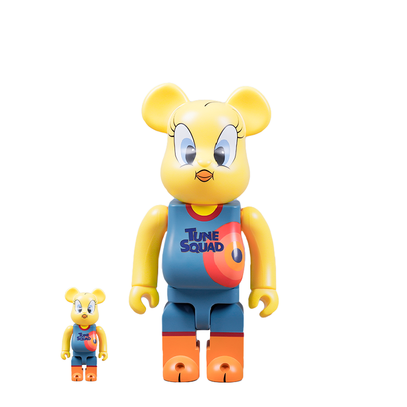 Bearbrick Space Jam : A New Legacy Tweety 400% & 100% Set | HM8Store