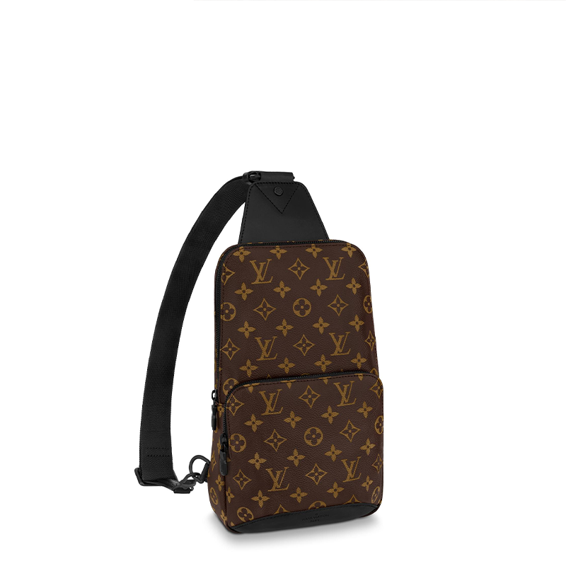 Louis Vuitton Avenue Monogram Sling Bag Brown
