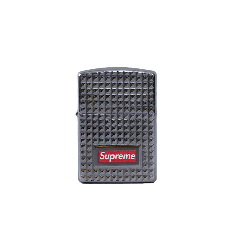 Supreme Diamond Cut Zippo Silver | HM8Store